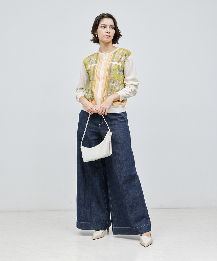 セール 40%OFF】【洗える】ヴィンテージスカーフプリント セール 40%OFF】【洗える】ヴィンテージスカーフプリント