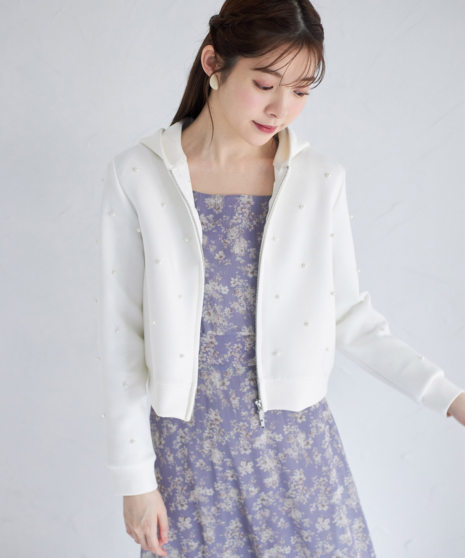 IVY-GOODS 2点セット お揃いパーカーペアルック 厚手 裏起毛