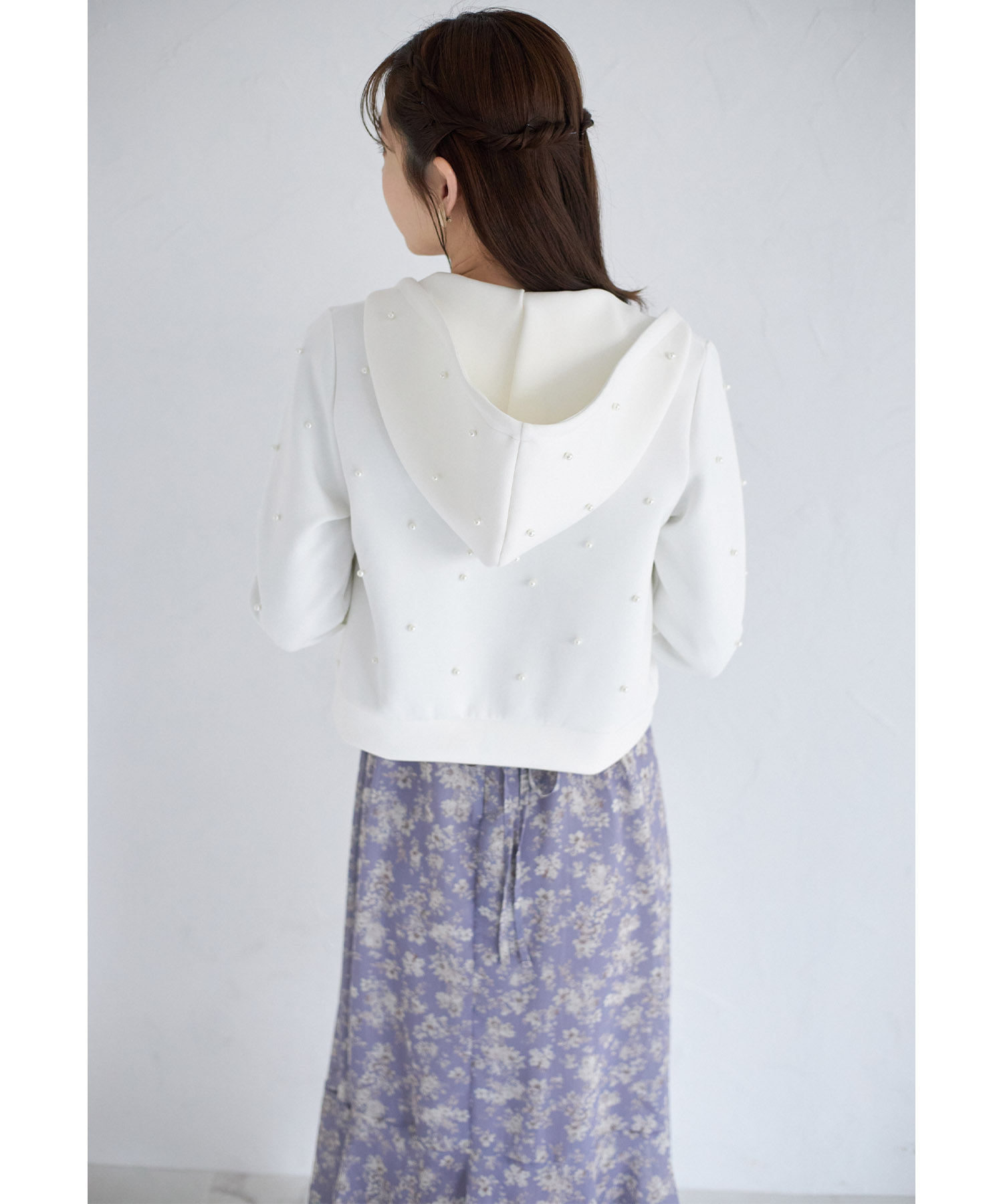 IVY-GOODS 2点セット お揃いパーカーペアルック 厚手 裏起毛