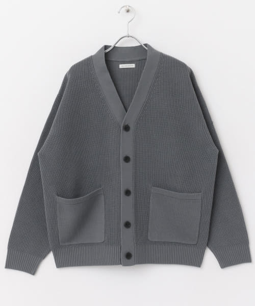 別注』KHWOPA SPIRIT×DOORS スラブカーディガン[DW47-FW24DR32WH