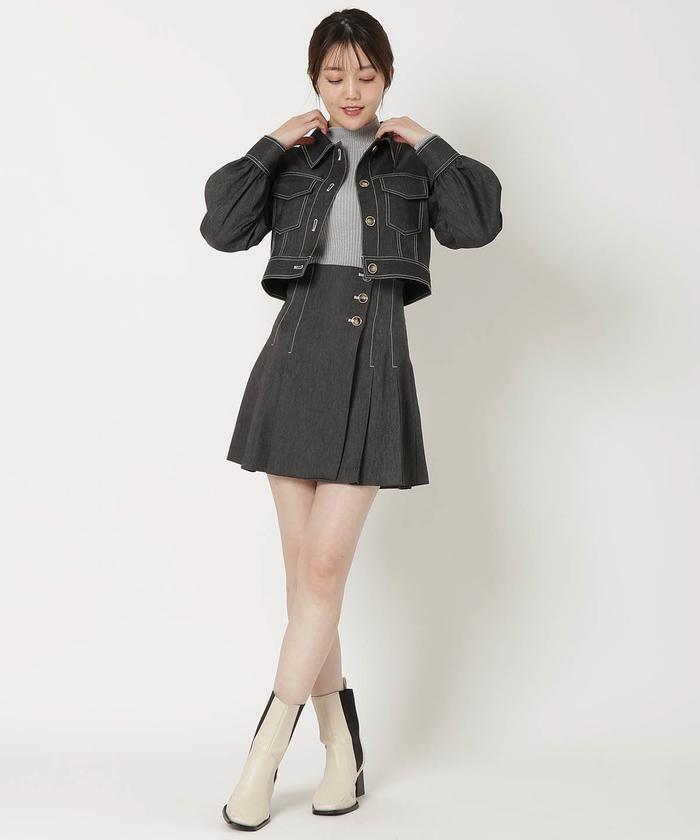新品タグ付き♡melt the lady パイソンミニスカート melt the lady パイソンミニスカートブランド