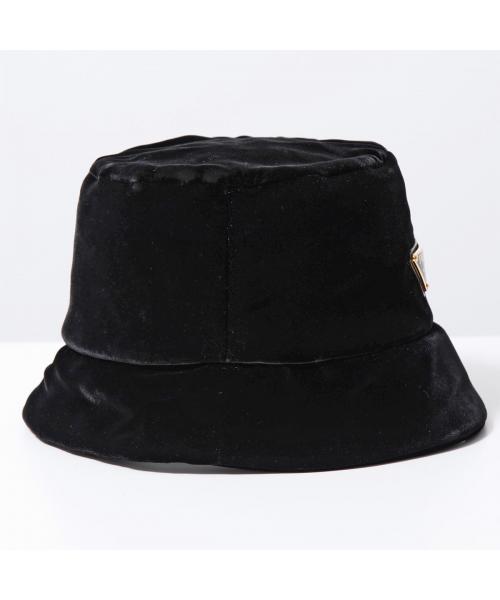 セール】PRADA バケットハット 1HC137 068 ベルベット セール】PRADA バケットハット 1HC137 068 ベルベット