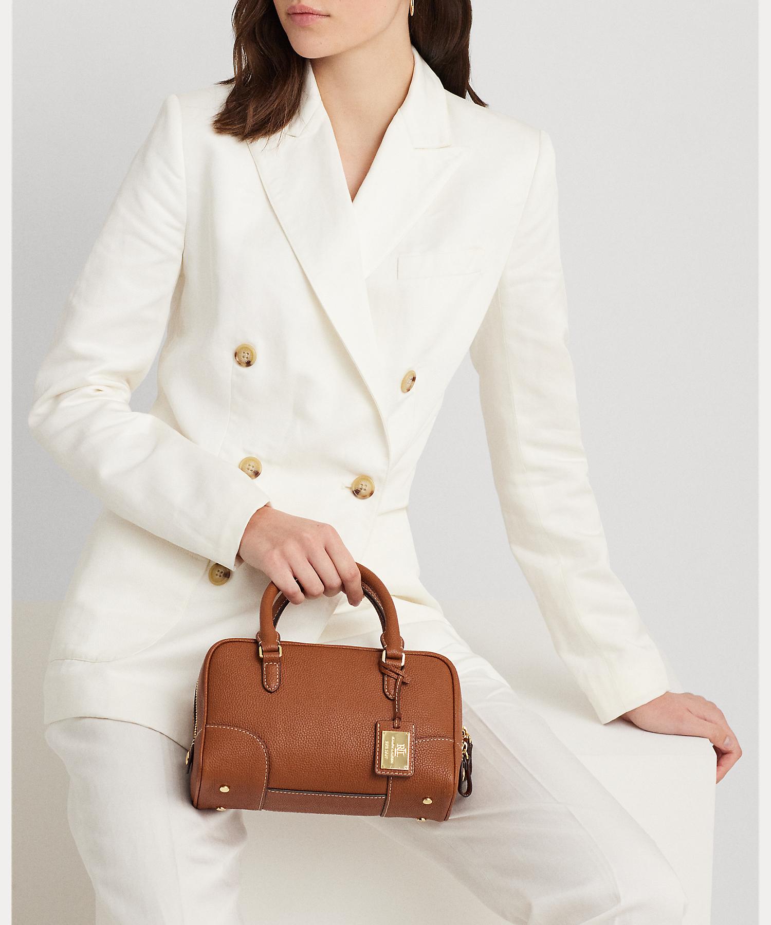 ペブルド レザー スモール Emerie サッチェル(505878764) | LAUREN RALPH LAUREN(LAUREN RALPH  LAUREN) - d fashion