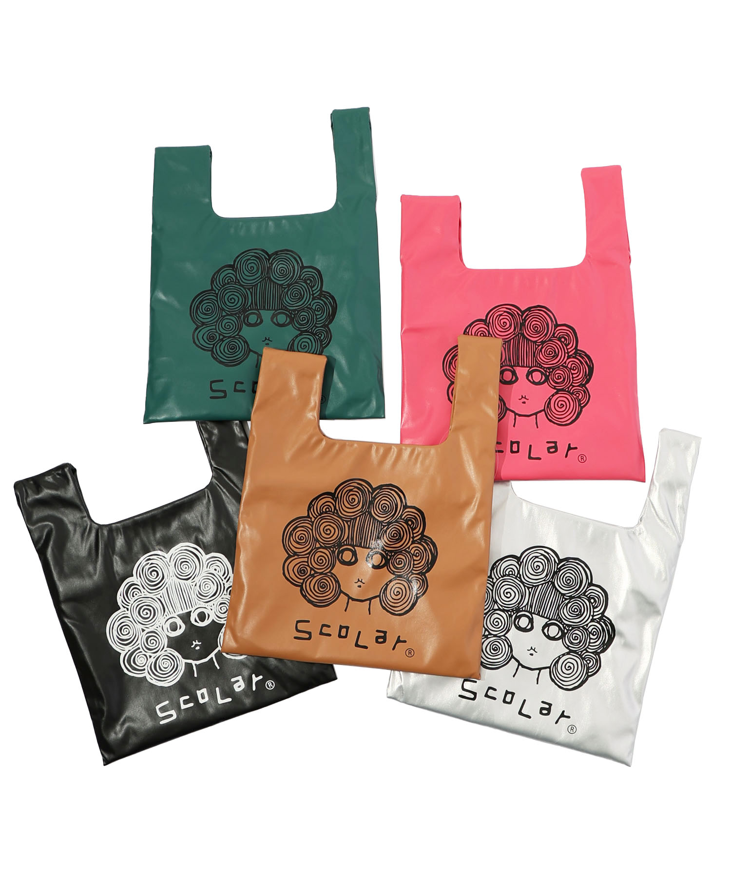 ScoLar ジャケット SALE スカラー 141667 ジャージ×蝶柄切替 ZIP