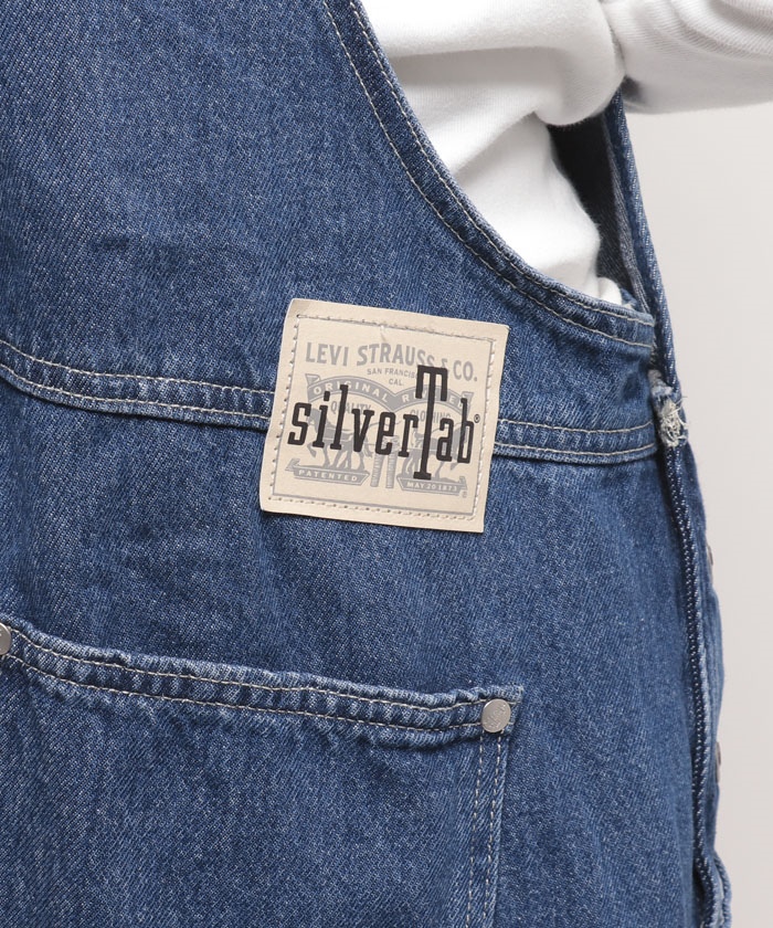 セール 50%OFF】SILVERTAB(TM) CROP オーバーオール セール 50%OFF】SILVERTAB(TM) CROP オーバーオール