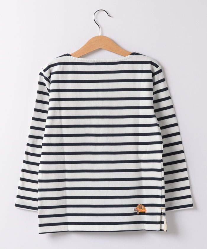 セール】ポケットからアニマルボーダー長袖Tシャツ(505874981