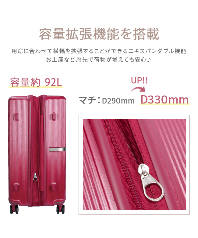 サムソナイト Samsonite サムソナイト スーツケース Lサイズ 75L