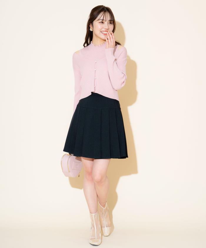 【関税込み】Diesel ピンク O-Peony ミニスカート Women's Layered miniskirt with Peony pop print | Pink | Diesel