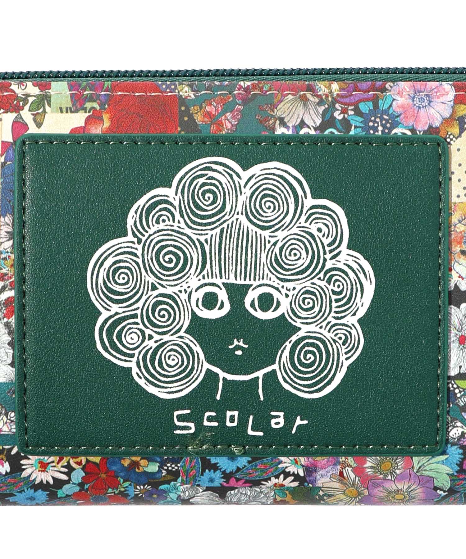 I Eye's 花柄 刺繍 長財布 楽天市場】かぶせ長財布 花柄 sybilla シビラ ソンブラ 5470442