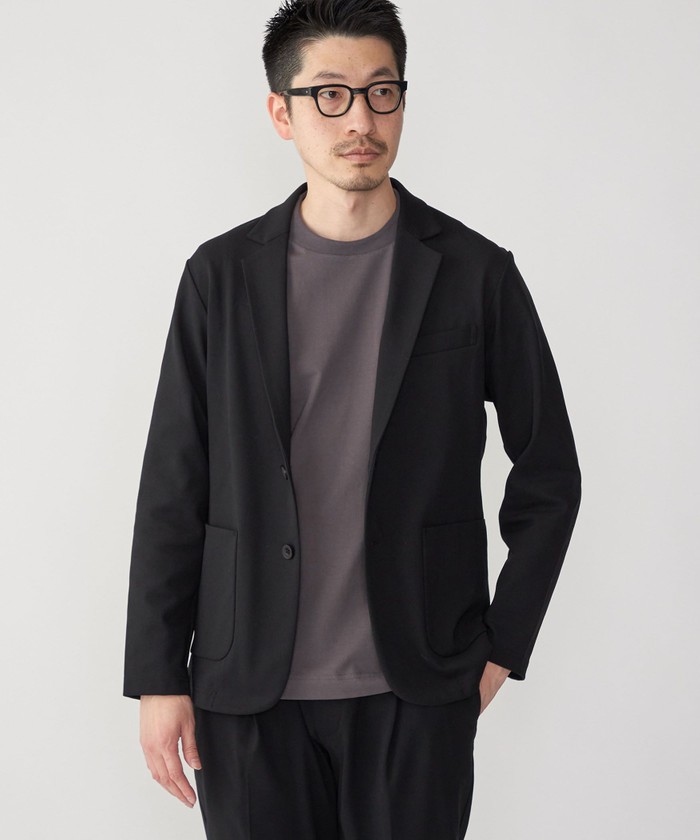 SHIPS 【接触冷感・UVカット・手洗い可MULTI TECH セットアップ】 SHIPS:〈接触冷感・UVカット・手洗い可能〉MULTI TECH ツイル