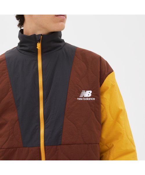 NB ATHLETICS フルジップ キルティング アウターウエア NB ATHLETICS フルジップ キルティング アウターウエア