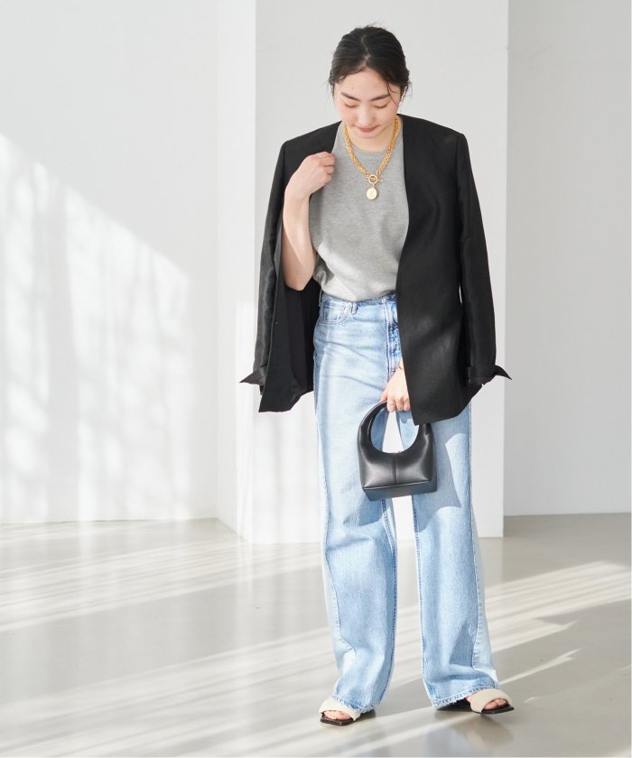 値下げ　美品　プラージュ　Shantung ジャケット セール 30%OFF】Shantung V Neck ジャケット(505889506