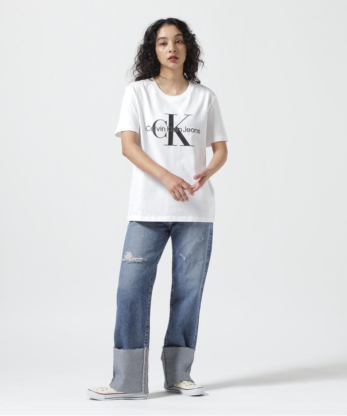 [  Jeans] CKクラシックモノグラムロゴ半袖Tシャツ Tシャツ - モノグラムロゴTシャツ | カルバン・クライン 公式