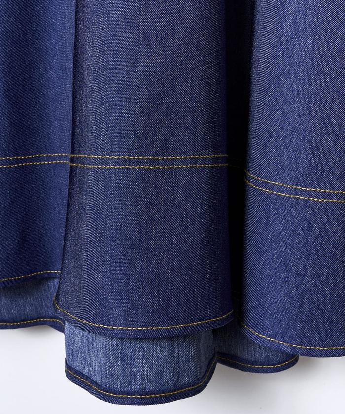 レゴリスさま専用✴︎【新品】Dou Dou リヨセルデニム(今季) デニムライクジャケット(505863101) | レディアゼル(REDYAZEL