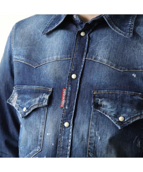 セール 60%OFF】DSQUARED2 デニムシャツ FASHION WESTERN セール 60%OFF】DSQUARED2 デニムシャツ FASHION WESTERN