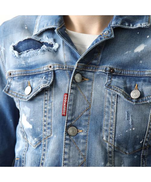 DSQUARED2(ディースクエアード) ダメージ加工 ストレッチデニム