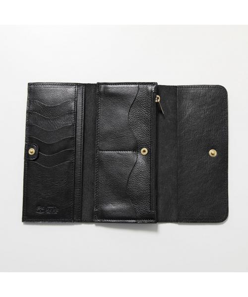 レザー三つ折り財布 黒/IL BISONTE イルビゾンテレザー製 黒 三つ折り財布 IL BISONTE 黒 レザー 三