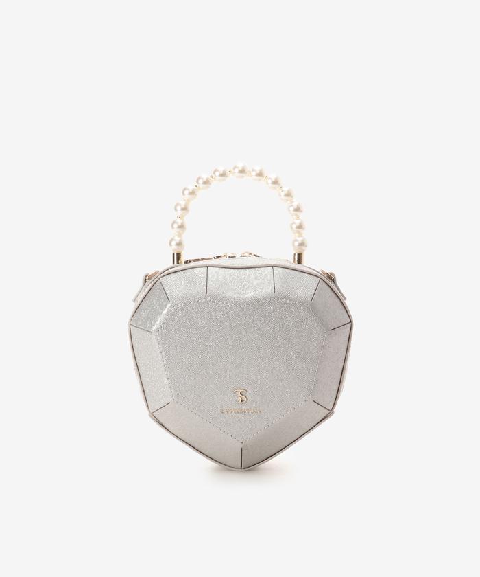 セール 50%OFF】ハートパールショルダーバッグ(505890397