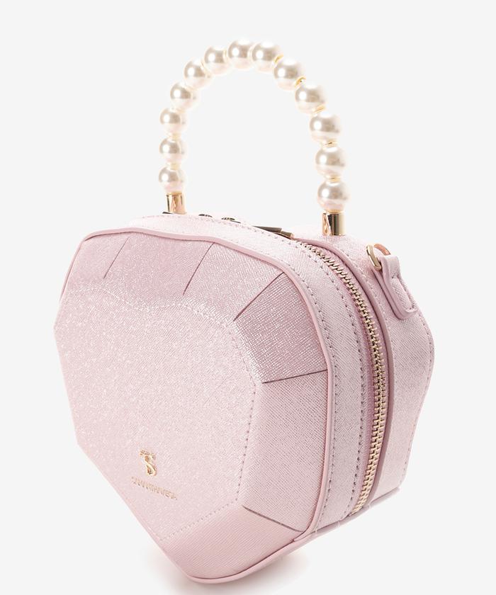 セール 50%OFF】ハートパールショルダーバッグ(505890397