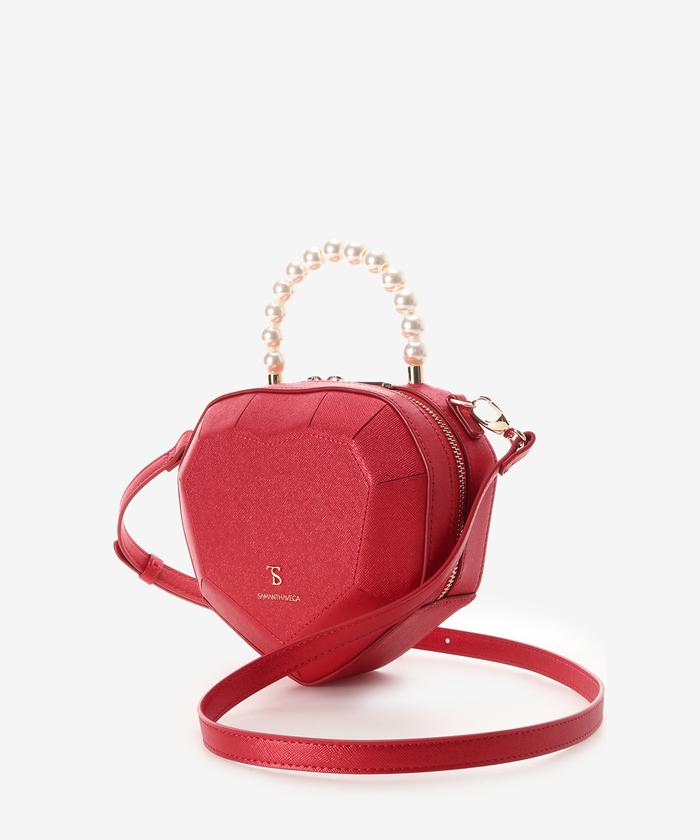 セール 50%OFF】ハートパールショルダーバッグ(505890397