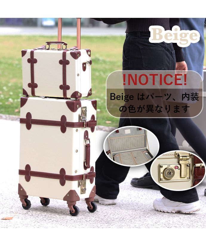 皮 革旅行バック鍵付き レトロ キャリーバッグ キャリーケース