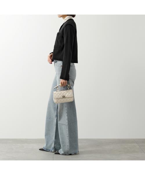 【VALENTINO】レザー ロックスタッズ スパイク ホーボー バッグ ヴァレンティノの「ロック スタッズ スパイク」から新作が登場