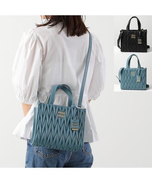 セール】MIUMIU ハンドバッグ MATELASSE マテラッセ 5BG263 N88 セール】MIUMIU ハンドバッグ MATELASSE マテラッセ 5BG263 N88
