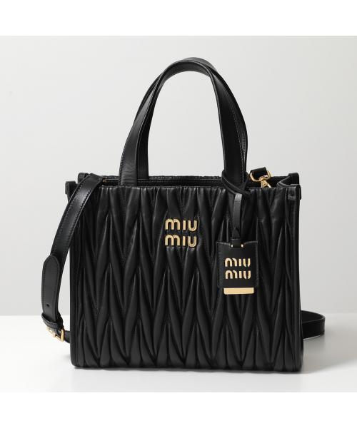 セール】MIUMIU ハンドバッグ MATELASSE マテラッセ 5BG263 N88 セール】MIUMIU ハンドバッグ MATELASSE マテラッセ 5BG263 N88