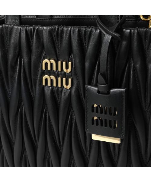 セール】MIUMIU ハンドバッグ MATELASSE マテラッセ 5BG263 N88 セール】MIUMIU ハンドバッグ MATELASSE マテラッセ 5BG263 N88