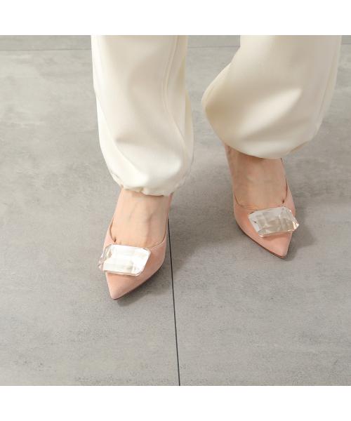 gianvito rossi ジャンヴィットロッシ　パンプス　スウェード　箱付き ジャンヴィト ロッシ（Gianvito Rossi）スウェードパンプス 36.5