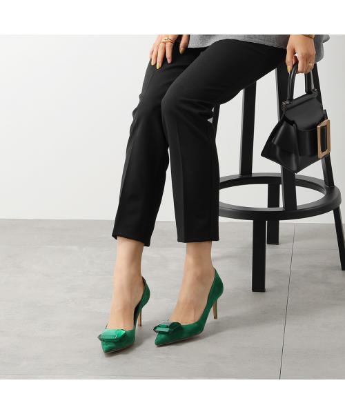 gianvitorossiジャンヴィットロッシ　レア桜ピンク色パンプス371/2 Gianvito Rossi - ジャンヴィトロッシ MANHATTAN 55 37.5 ピンク