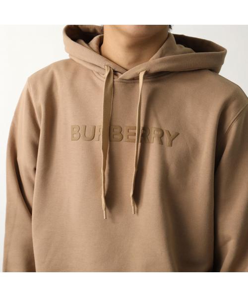 BURBERRY フーディー ANSDELL アンデル ロゴ Black Ansdell Logo-Print Cotton-Jersey Hoodie | BURBERRY
