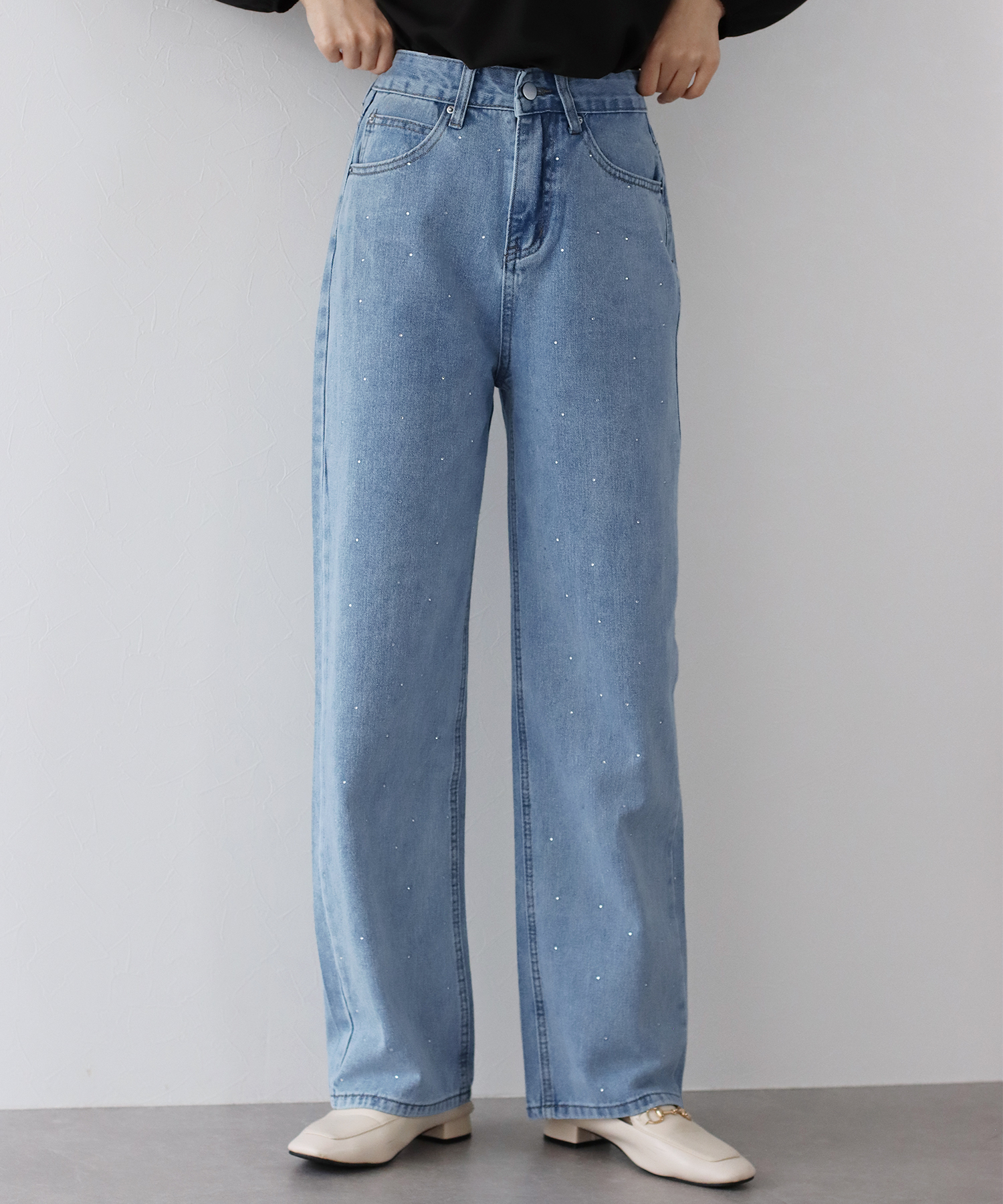 HESNTLS フルラインストーン ダイヤ ショーツ ジーンズ Jorts みんなは、持ってる？夏の定番、デニムショーツ! Denim Shorts