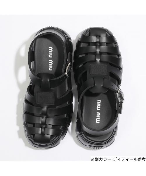 miumiu 厚底サンダル - 靴 miumiu 厚底サンダル - 靴