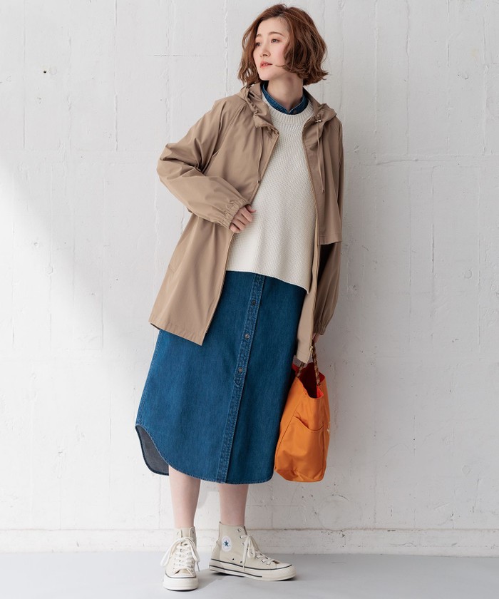 セール】【Oggi4月号掲載/洗える】23区DENIM ライトダンガリー セール】【Oggi4月号掲載/洗える】23区DENIM ライトダンガリー