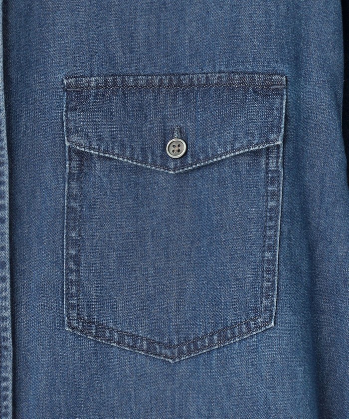 セール】【Oggi4月号掲載/洗える】23区DENIM ライトダンガリー セール】【Oggi4月号掲載/洗える】23区DENIM ライトダンガリー