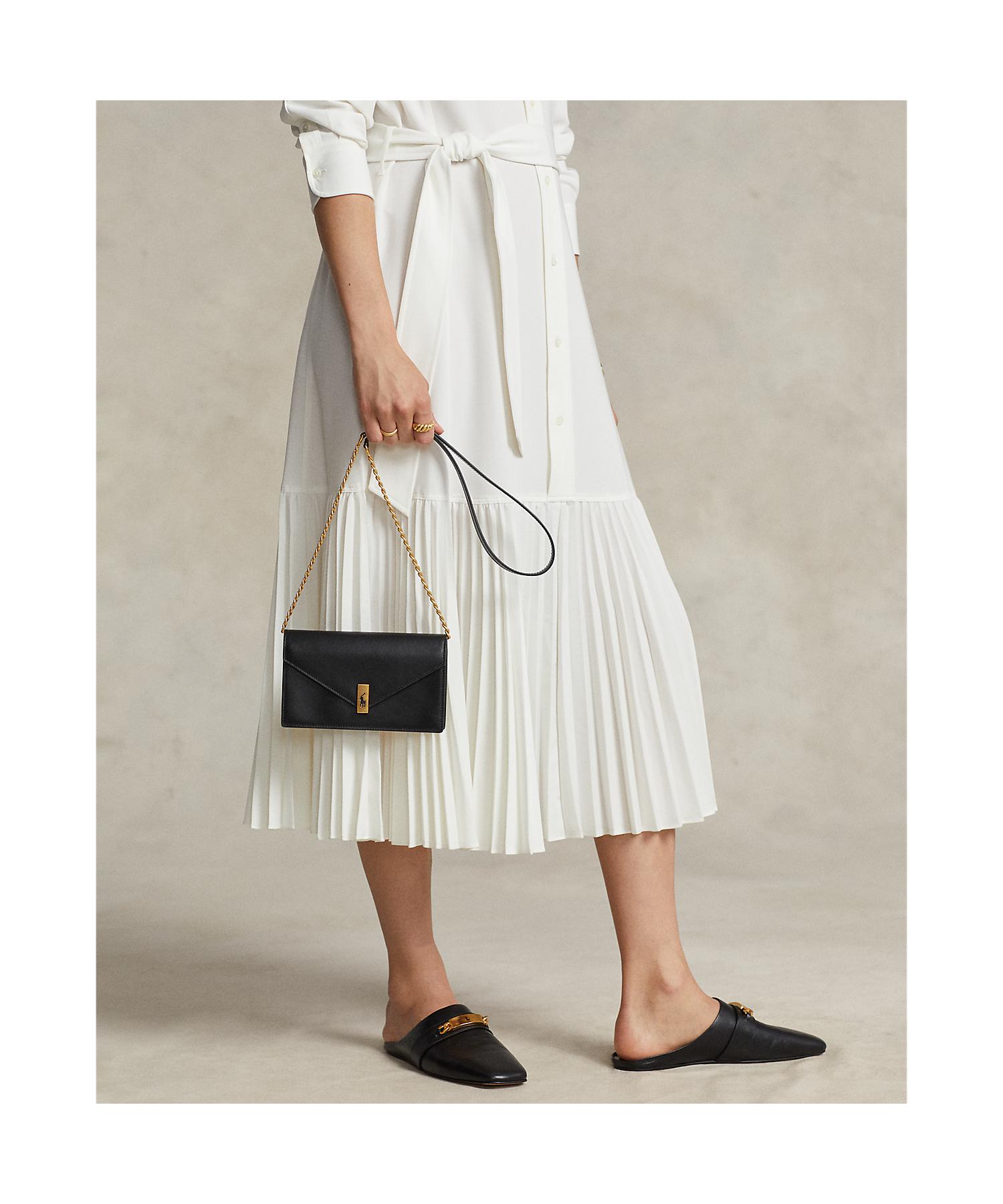 Polo ID レザー チェーン ウォレット & バッグ(504827984