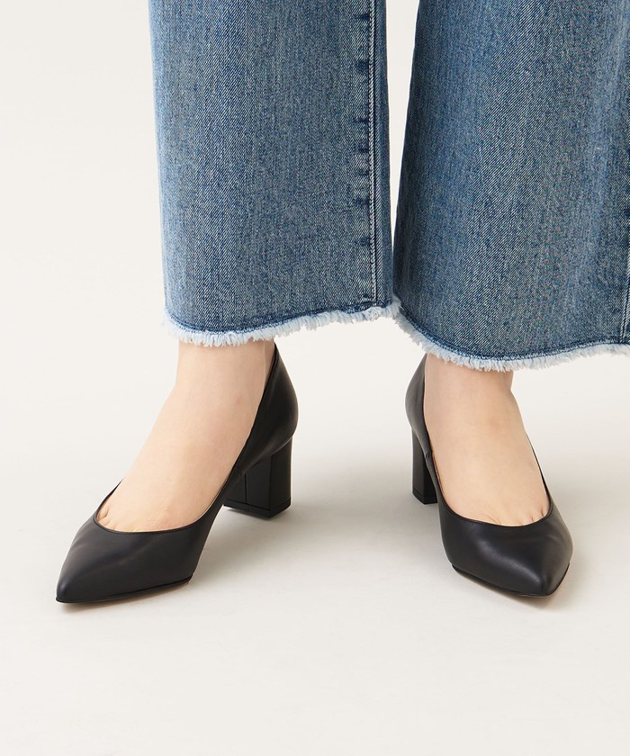 【美品】odette e odile ポインテッド パンプス75↓↑ 楽天市場】【SALE／10%OFF】ポインテッドブロックヒール
