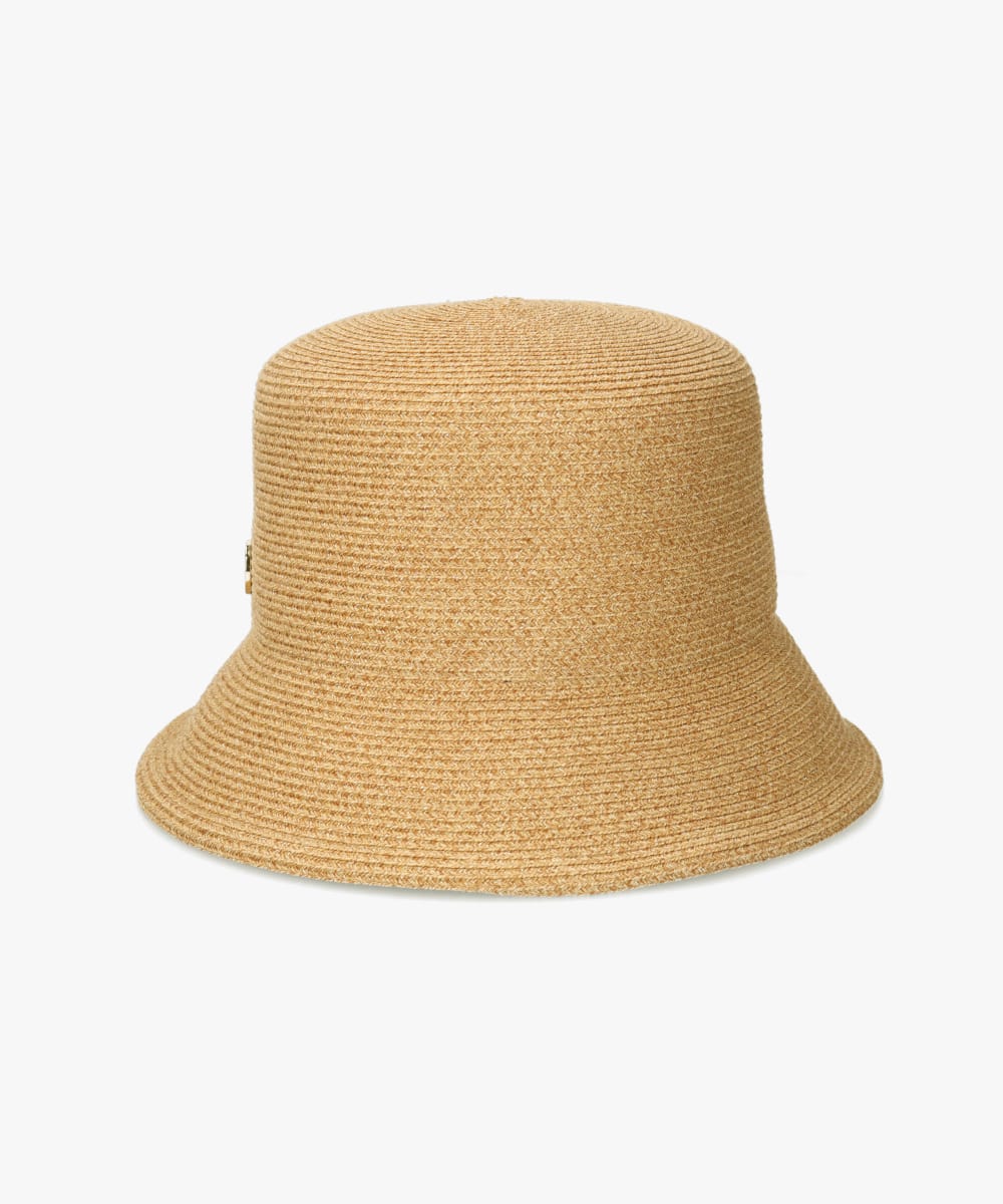 Chapeau d' O Lame Silk Braid Bucket帽子 Chapeau d' O Lame Silk Braid Bucket | 57.5cm(75) BLACK (01