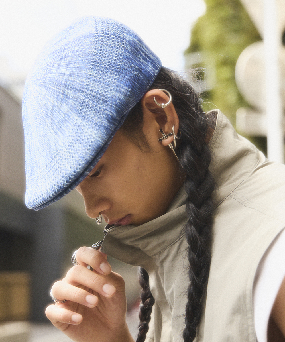 KANGOL　キャスケット　ウール素材　茶色　Lサイズ　3way KANGOLキャスケットウール素材茶色Lサイズ3way