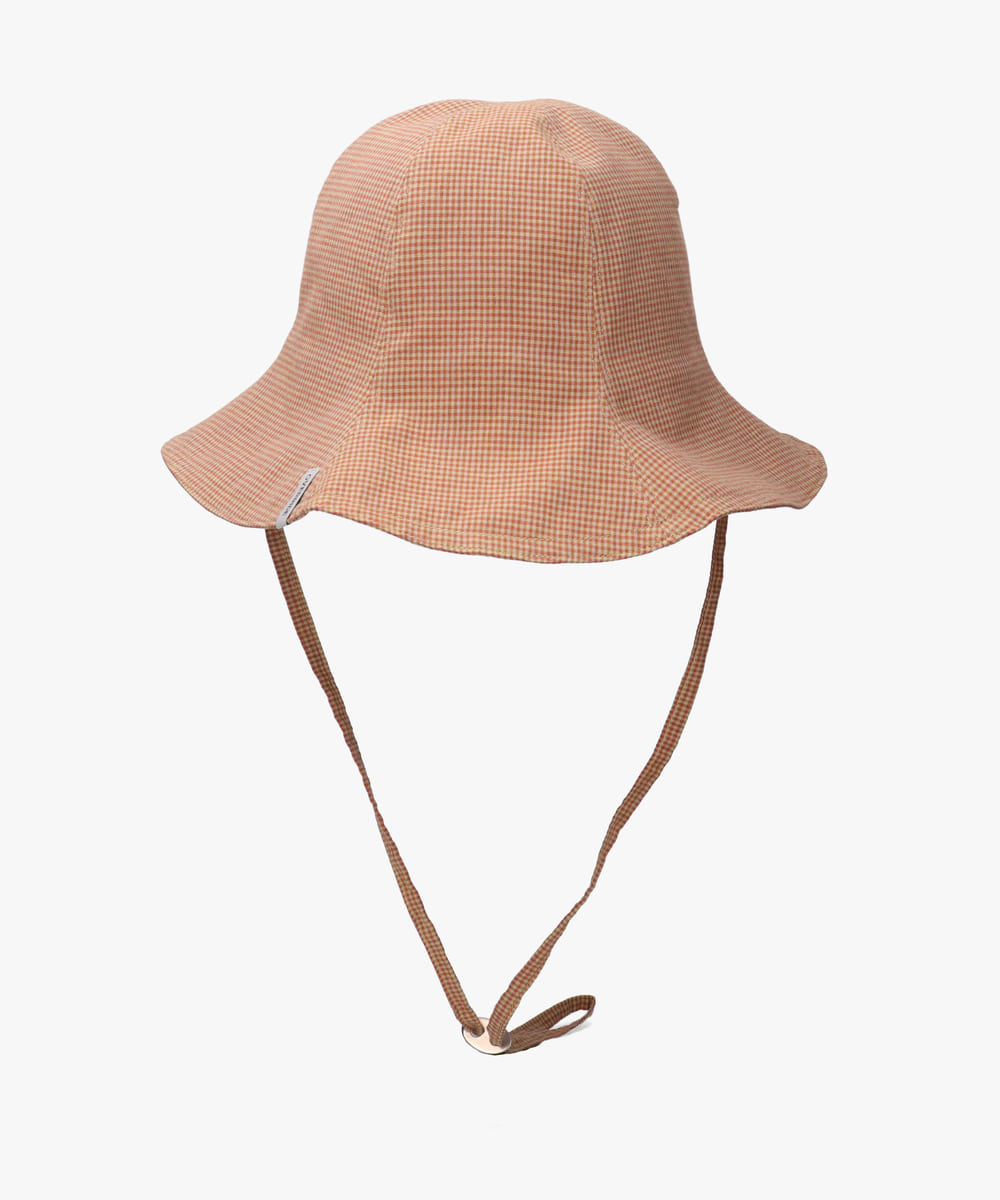 mumuchan  OVERRIDE チューリップハット オーバーライド OVERRIDE OVERRIDE GINGHAM CHECK TULIP