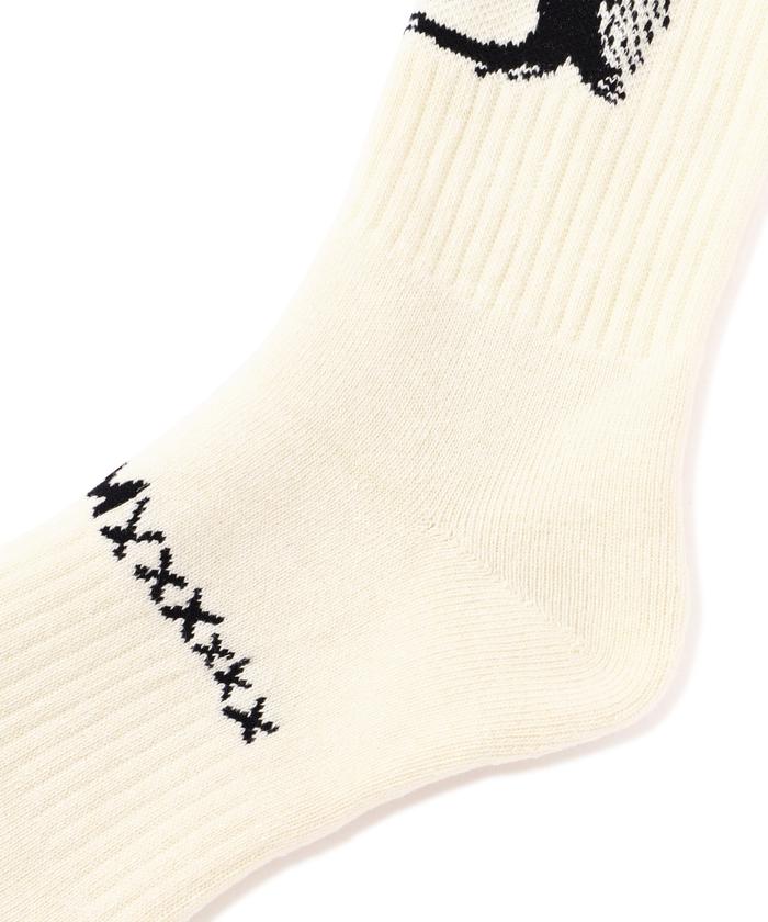 SAINT MICHAEL/セント マイケル/SOCKS/EYE/ECRU(505892297