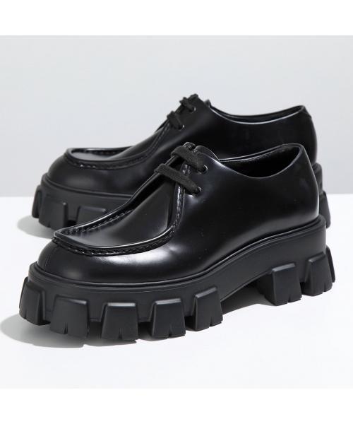 セール 14%OFF】PRADA ダービーシューズ モノリス 2EE355 B4L セール 14%OFF】PRADA ダービーシューズ モノリス 2EE355 B4L