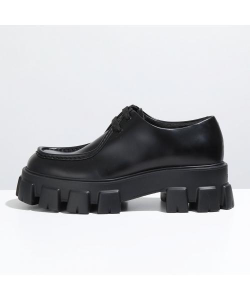 セール 14%OFF】PRADA ダービーシューズ モノリス 2EE355 B4L セール 14%OFF】PRADA ダービーシューズ モノリス 2EE355 B4L
