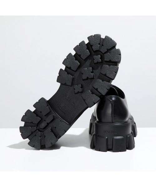 セール 14%OFF】PRADA ダービーシューズ モノリス 2EE355 B4L セール 14%OFF】PRADA ダービーシューズ モノリス 2EE355 B4L