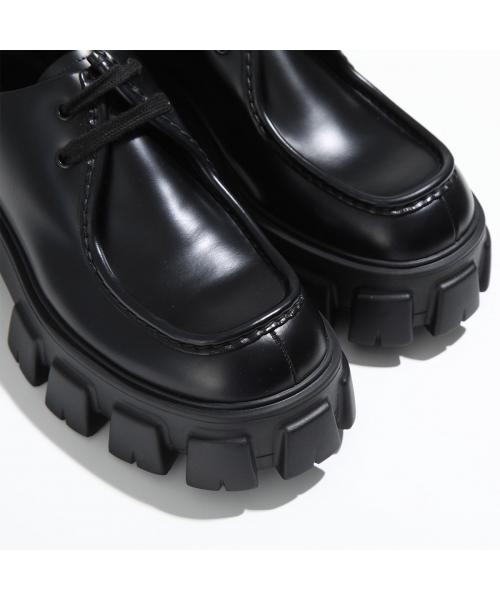 セール 14%OFF】PRADA ダービーシューズ モノリス 2EE355 B4L セール 14%OFF】PRADA ダービーシューズ モノリス 2EE355 B4L