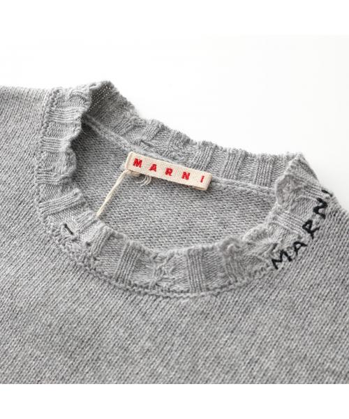 セール 25%OFF】MARNI KIDS ニット M00978 M00R9 刺繍ロゴ セール 25%OFF】MARNI KIDS ニット M00978 M00R9 刺繍ロゴ