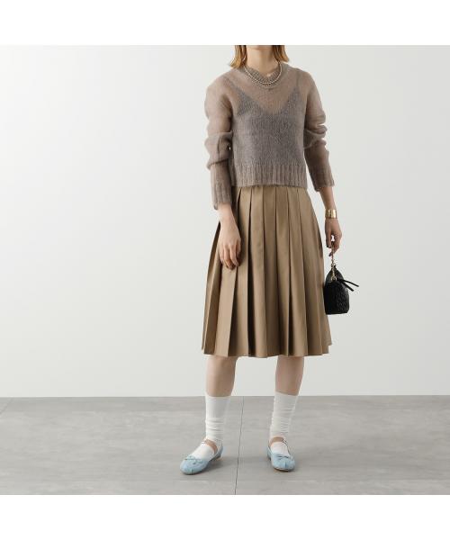 セール】MIUMIU バレエシューズ 5F794D XUU レザー バレリーナ セール】MIUMIU バレエシューズ 5F794D XUU レザー バレリーナ