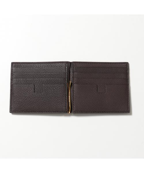 TOM FORD ブラウン マネークリップ セール 27%OFF】TOM FORD カードケース Y0341 LCL158G