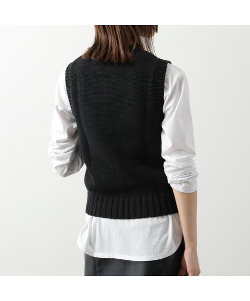 2025特集 セール33%OFF】ガニー GANNI GANNI ニットベスト Cotton Rope トップス